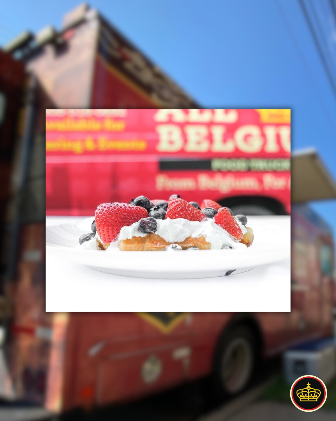 #WaffleWednesday Ice Cream, Strawberries, Bananas, Oreos and a whole lot more